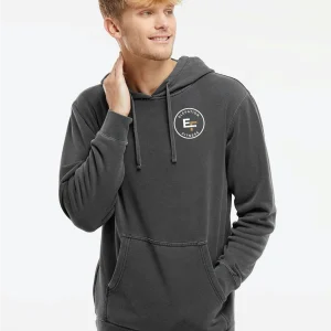 Elevation Fitness Pigment Black Hoodie